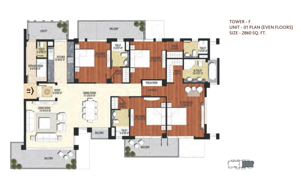 Conscient Heritage Max Floor Plan